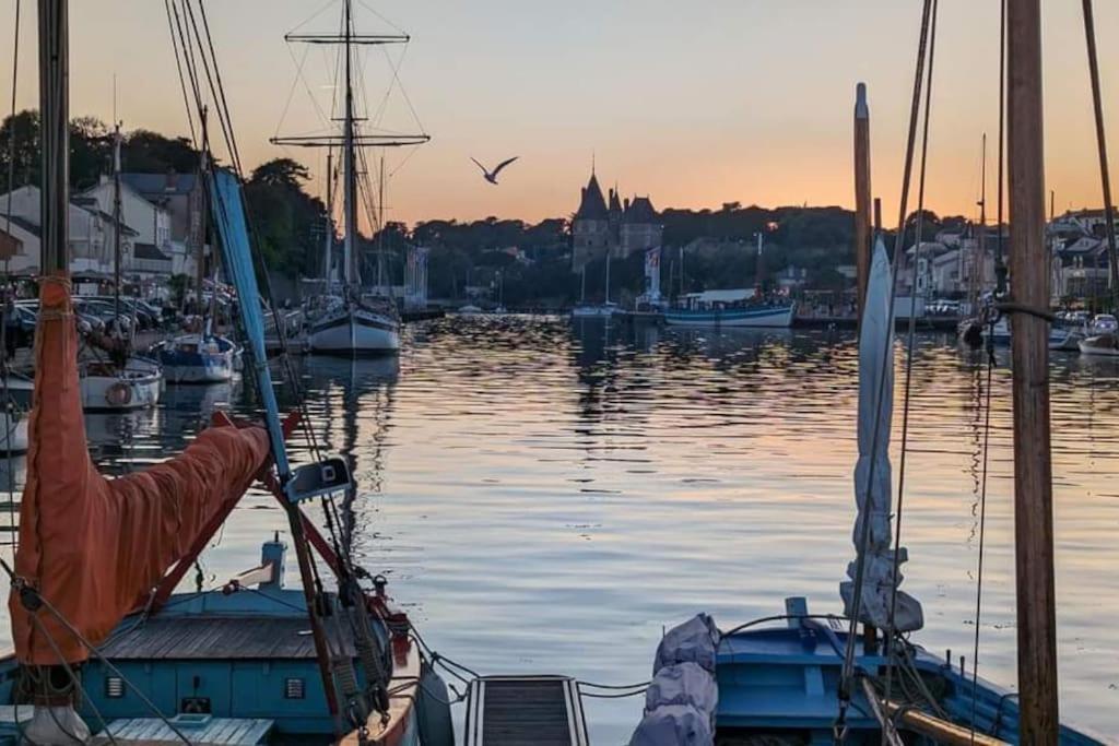 Foch, Vue Mer, Coeur De Ville Pornic Extérieur photo